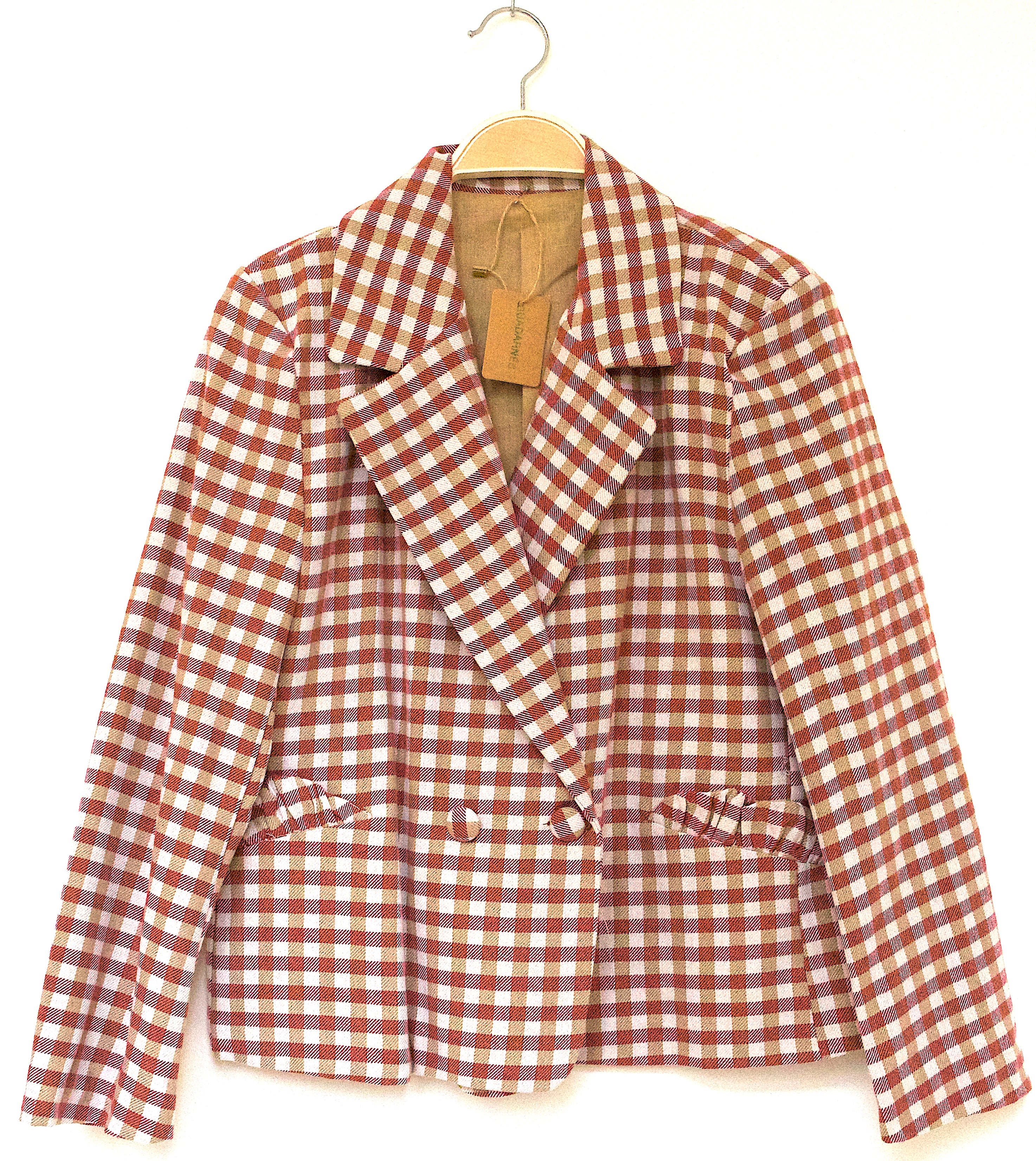 Blazer de cuadro red