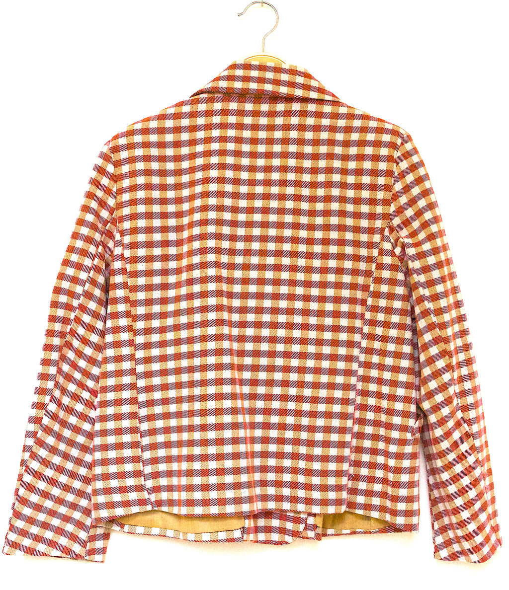 Blazer de cuadro red