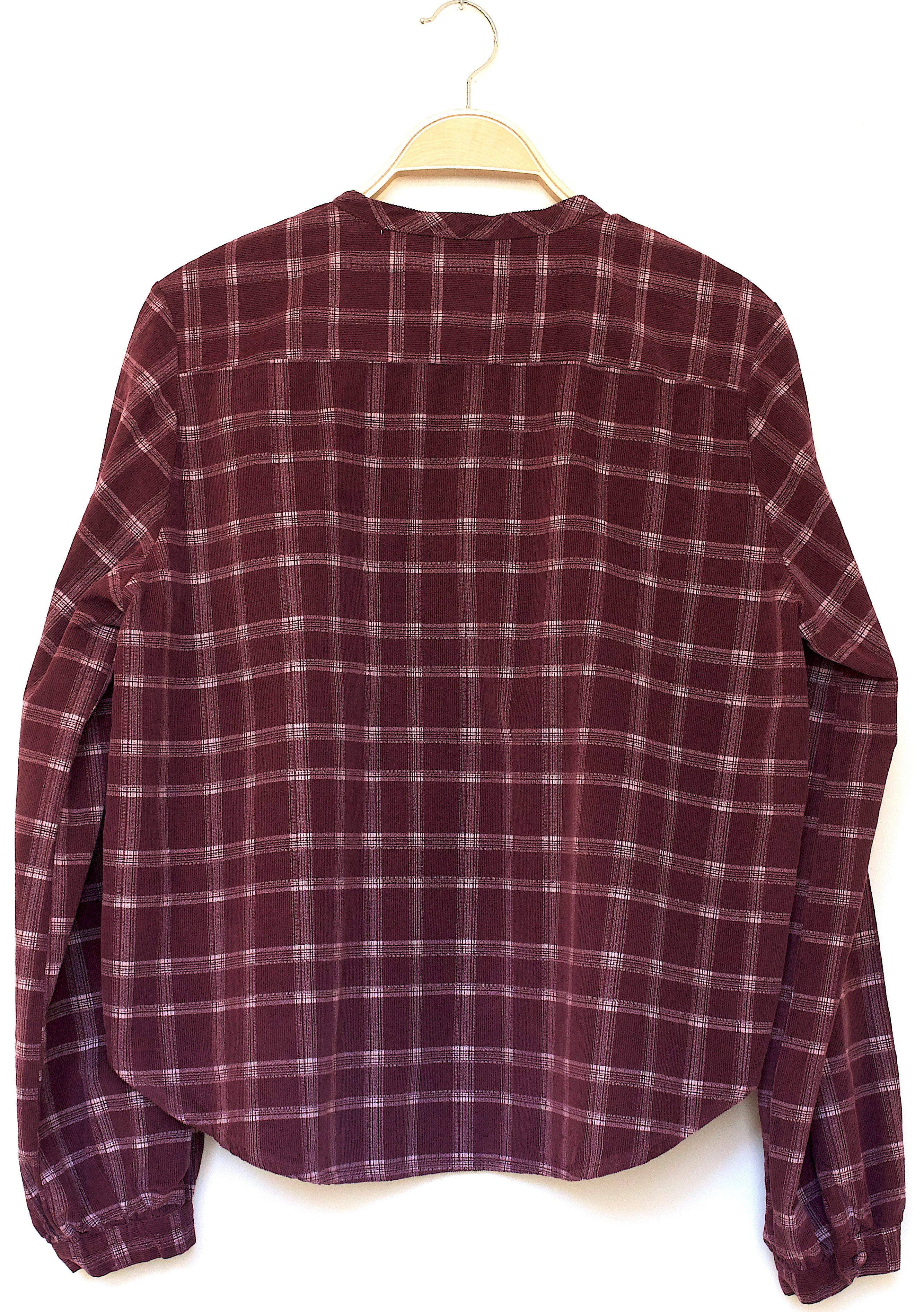 Camisa Rancho burdeos