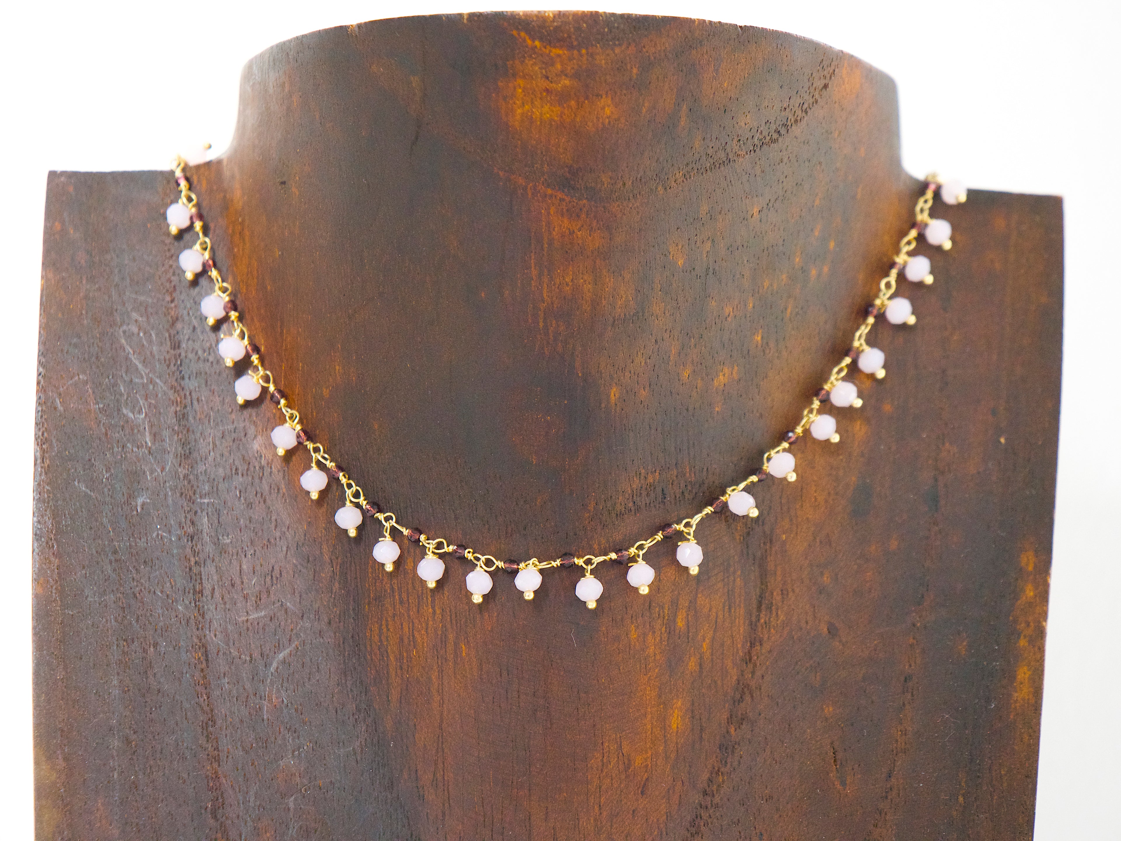 Collar Cristal Rosa