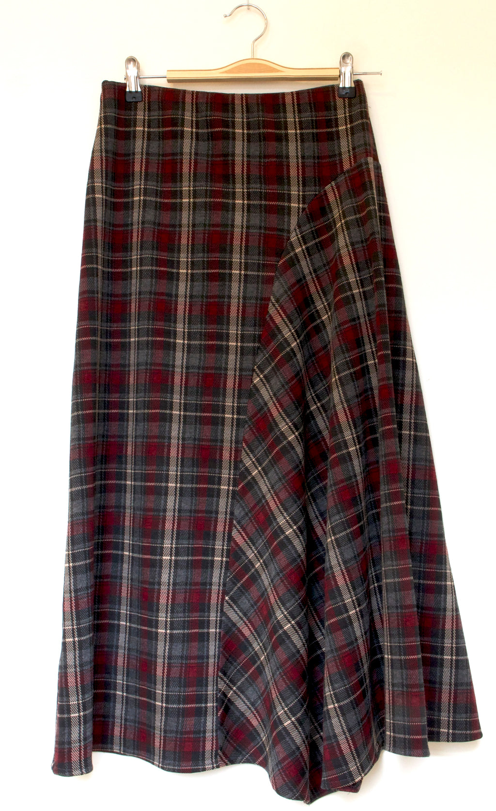 Falda de cuadros escoceses