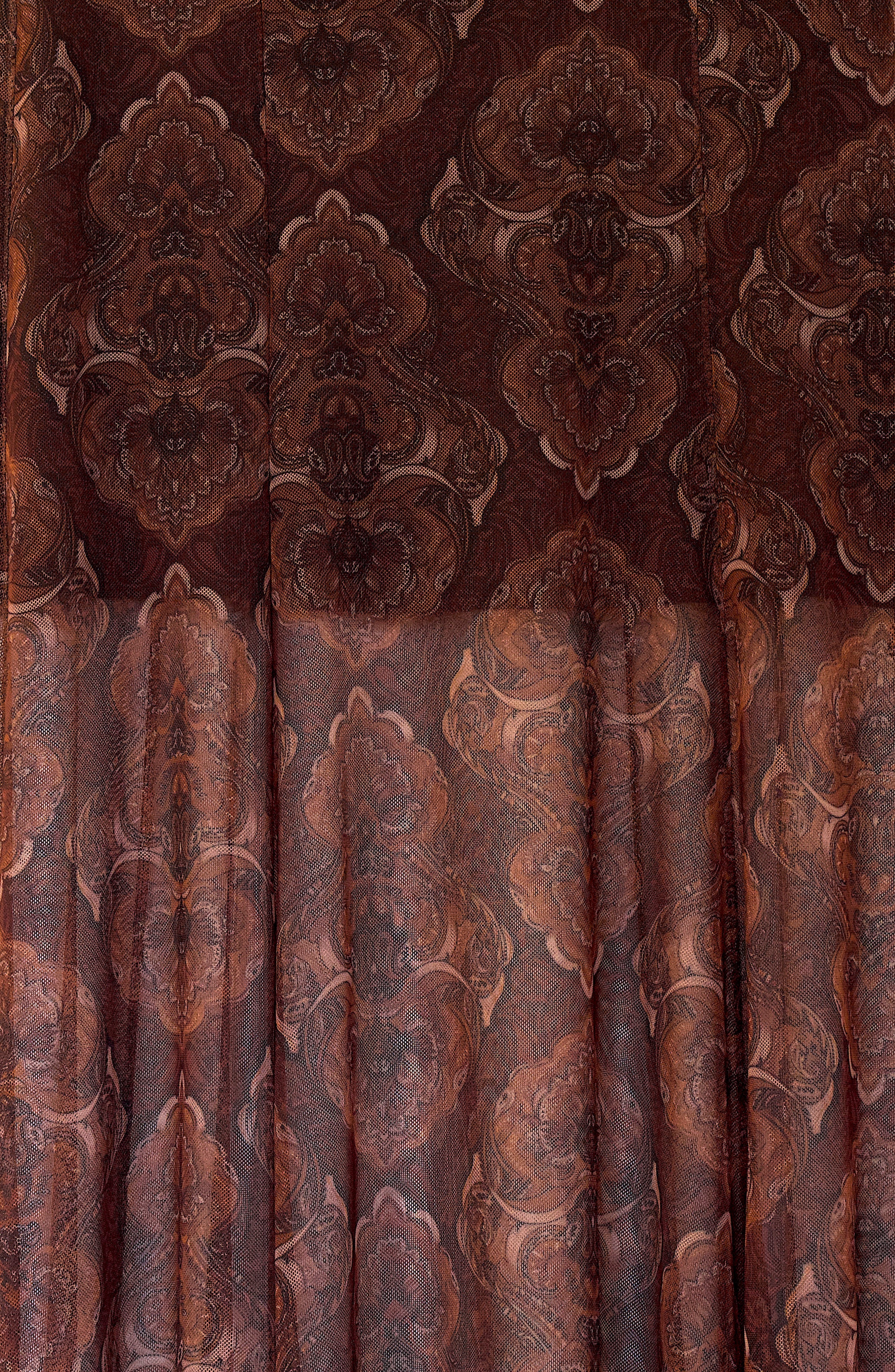 Falda marrón de tul