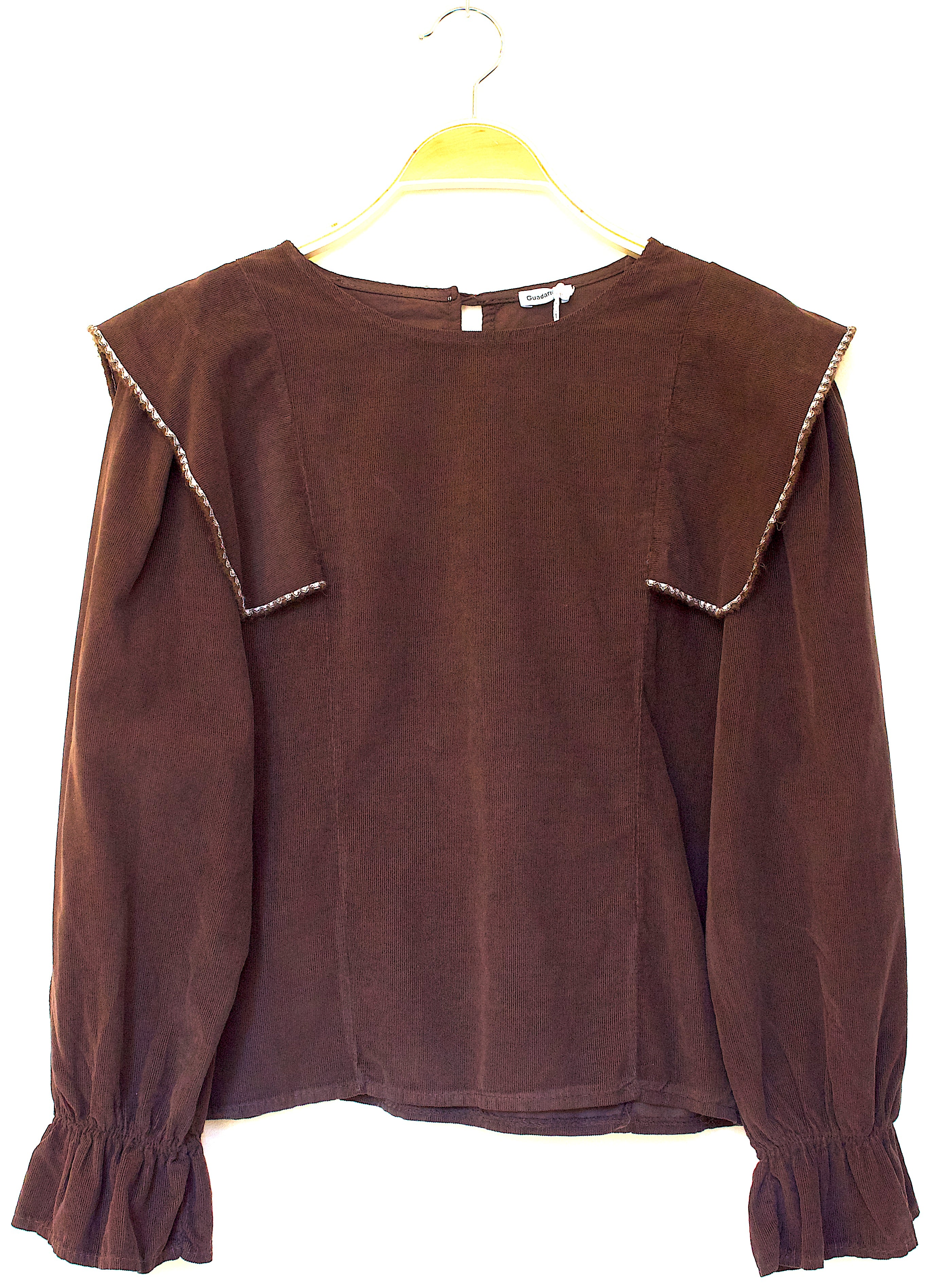 Blusa micropana brown