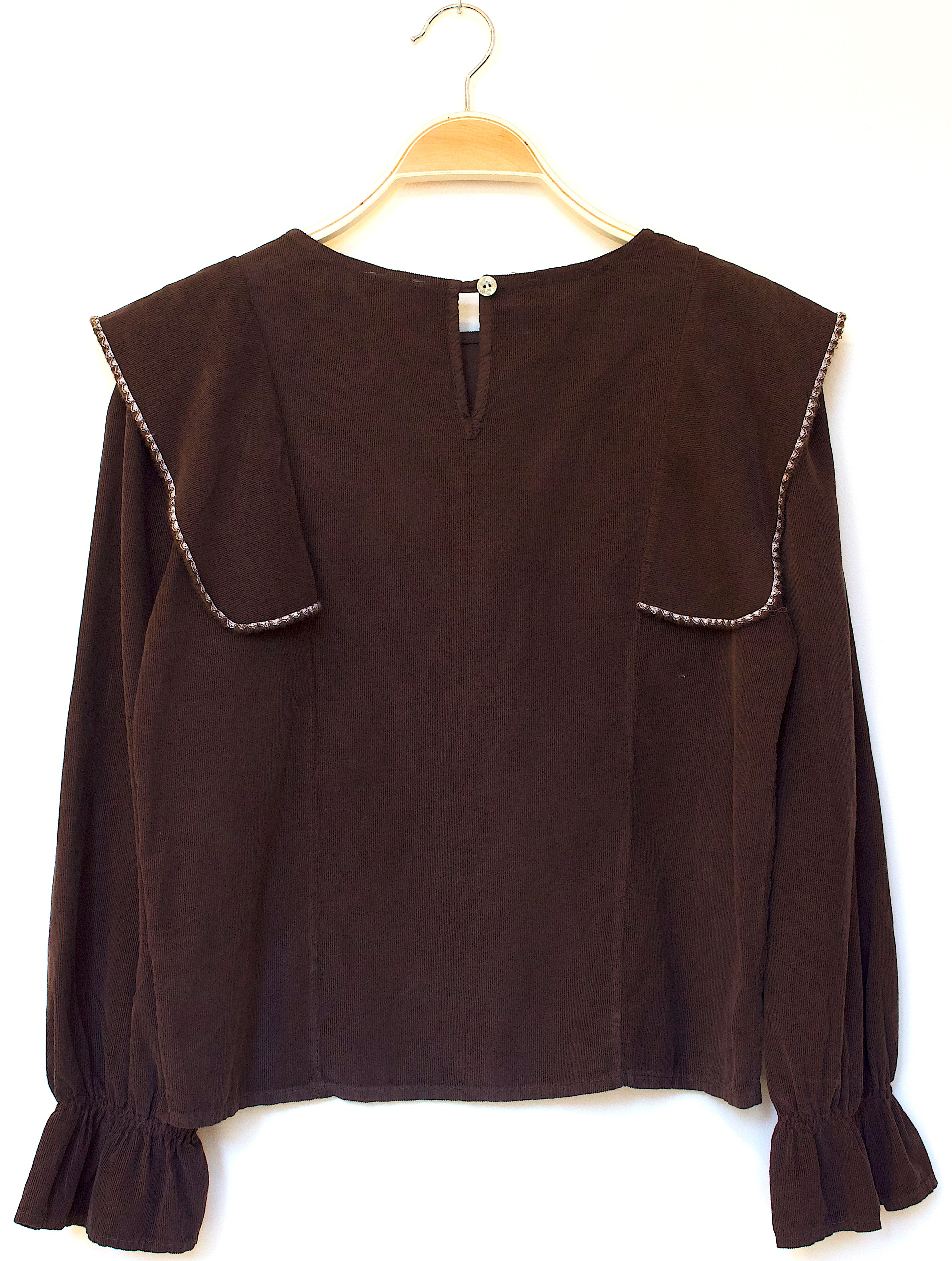 Blusa micropana brown