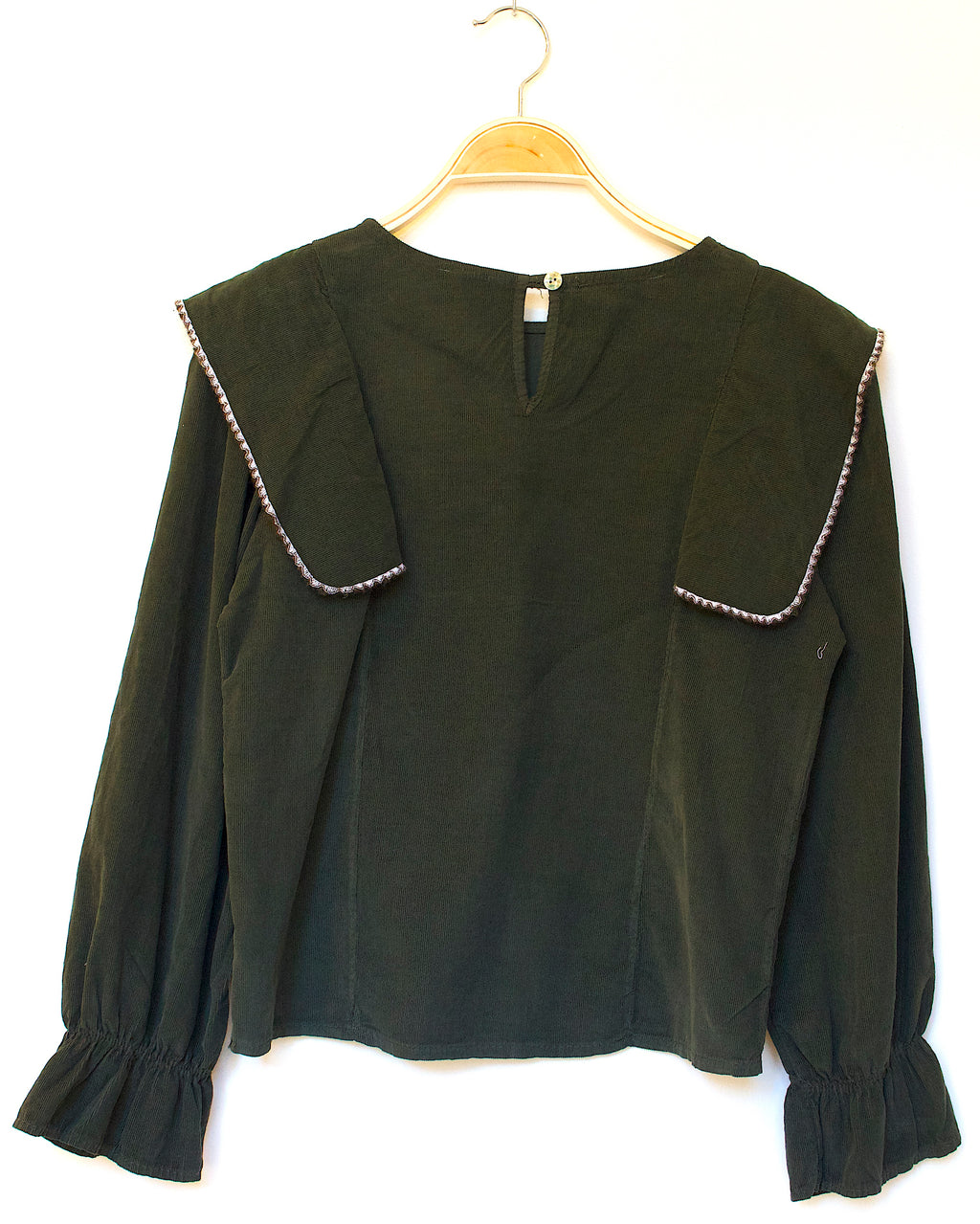 Blusa pana verde
