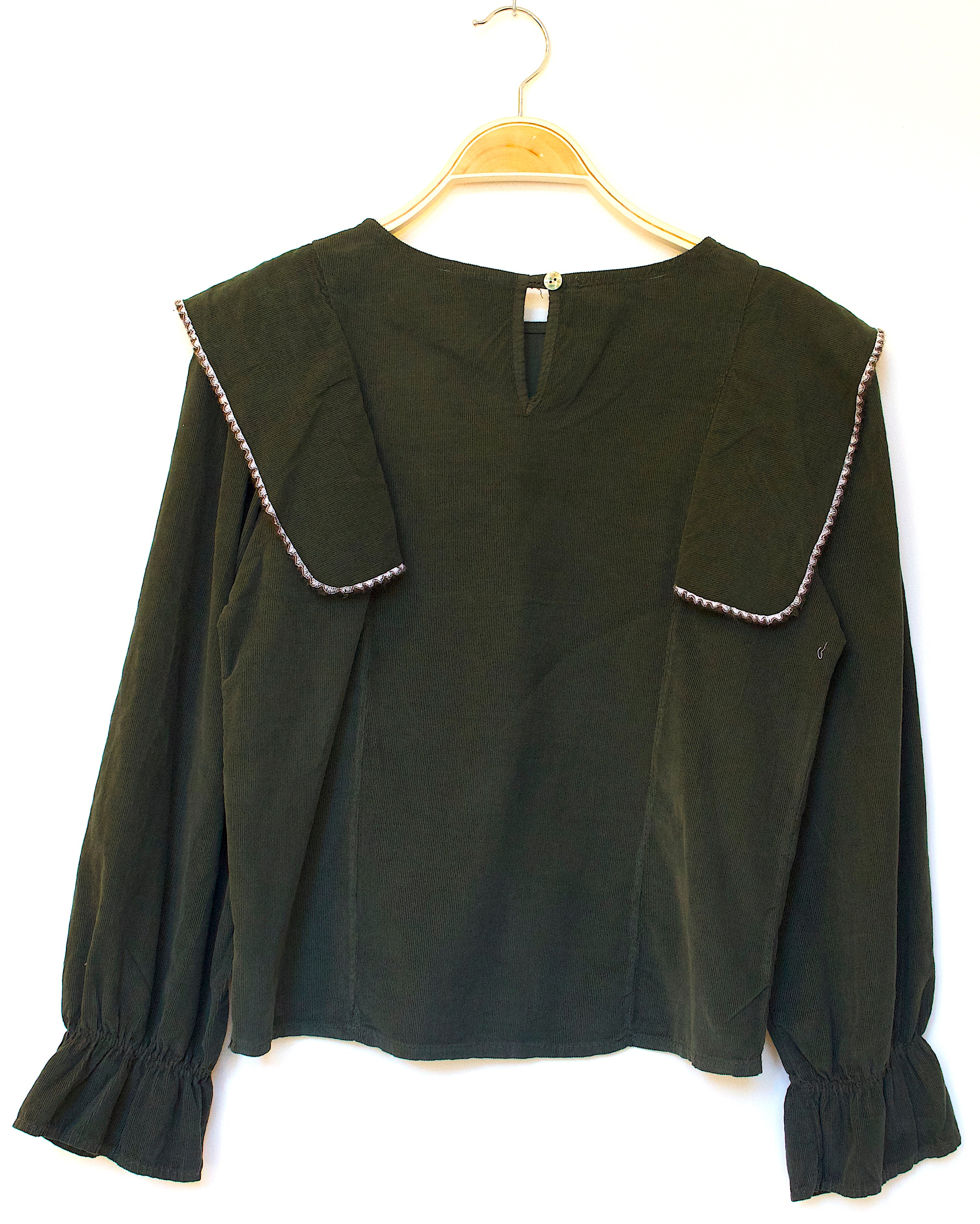 Blusa pana verde