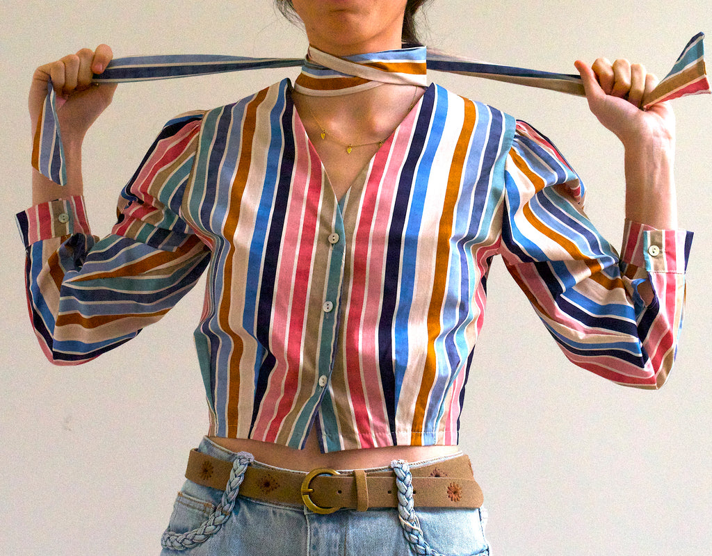 Camisa Turbillon Blu