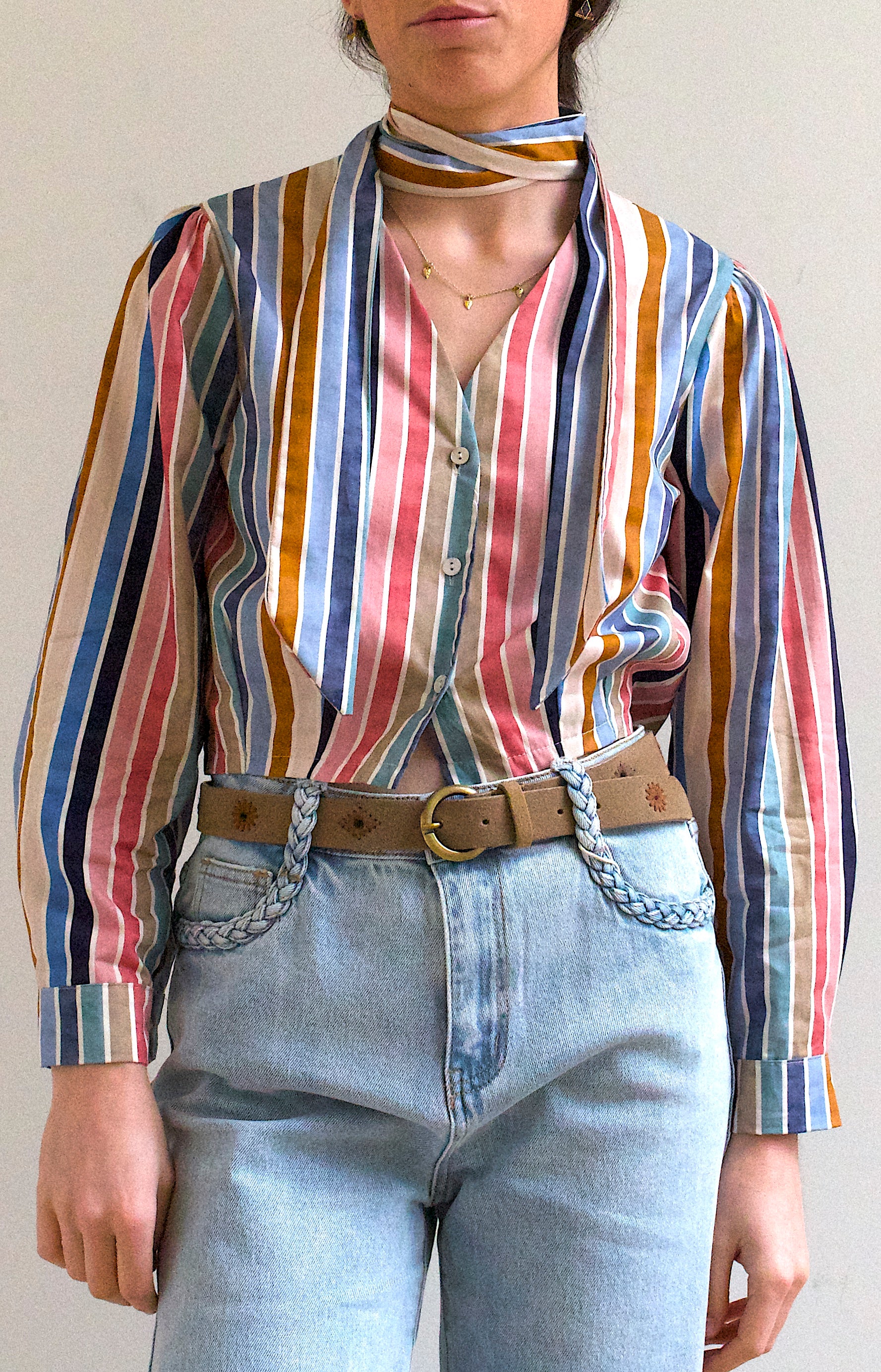 Camisa Turbillon Blu